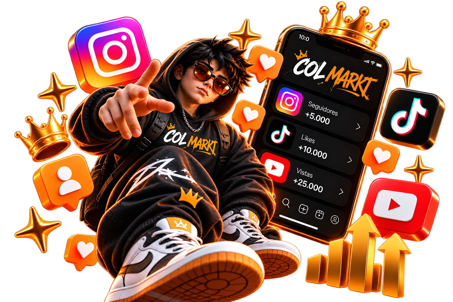 COL MARKT - Servicios para redes sociales